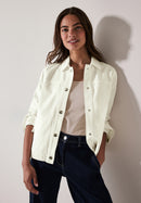 Short Twill Jacket - Vanilla White