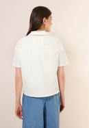 Short Sleeve Overshirt - Vanilla White