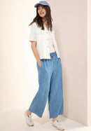 Short Sleeve Overshirt - Vanilla White