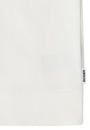 Short Sleeve Sweatshirt - Vanilla White