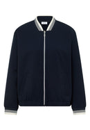 Blouson With Cuff Details Blazer - Universal Blue