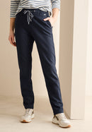 Tracey Solid Trousers - Universal Blue