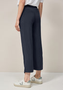 Neele Straight Plain Trousers - Universal Blue