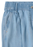 Tencel Washed Trousers - Light Blue Wash