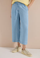 Tencel Washed Trousers - Light Blue Wash