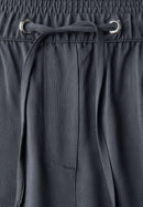 Neele Straight Plain Trousers - Volcanic Grey