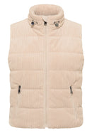 Matmix teddy Cord Vest - Pearl Beige