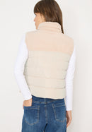 Matmix teddy Cord Vest - Pearl Beige