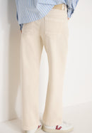 Neele Crop Jean - Pearl Beige