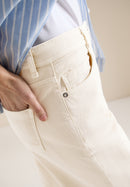 Neele Crop Jean - Pearl Beige