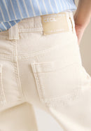 Neele Crop Jean - Pearl Beige