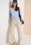 Neele Trousers - Pearl Beige