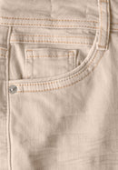 Neele Colored Trousers - Jute Beige