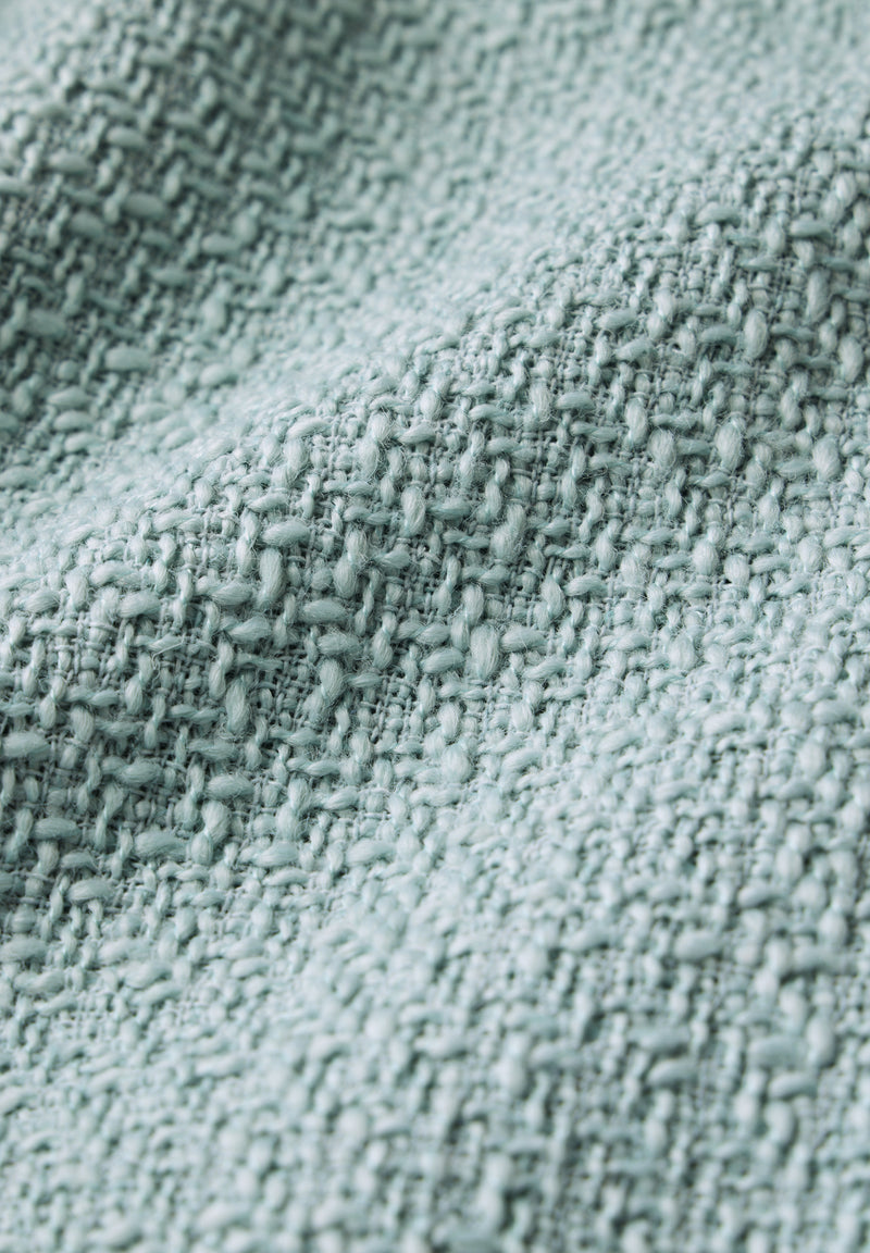 Bouclé Blouson - Cool Salvia Green