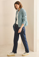 Bouclé Blouson - Cool Salvia Green