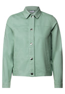 Short Twill Jacket - Matcha Green