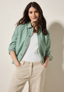 Short Twill Jacket - Matcha Green