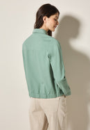 Short Twill Jacket - Matcha Green
