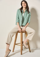 Short Twill Jacket - Matcha Green