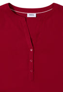 Solid Blouse - Beaujolais Red
