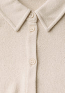 Short Crepe Jacket - Light Beige