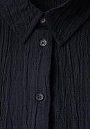 Solid Structure Blouse - Urban Dark Blue