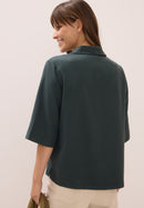 Lyocell Blouse - Ink Green