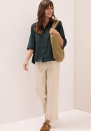 Lyocell Blouse - Ink Green