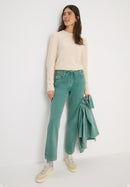 Neele Style Straight String Jean - Jewel Green