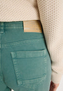 Neele Style Straight String Jean - Jewel Green