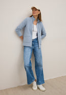 Ottoman T-Shirt Jacket - Mountain Blue