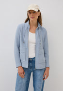 Ottoman T-Shirt Jacket - Mountain Blue