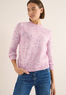Space Dye Pullover - Dark Blossom Melange