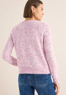 Space Dye Pullover - Dark Blossom Melange