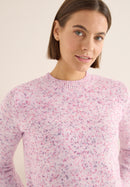 Space Dye Pullover - Dark Blossom Melange