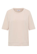 Solid Soft Modal T-Shirt - Oat Milk Beige