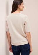 Solid Soft Modal T-Shirt - Oat Milk Beige