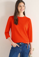 Tos Soft Touch T-Shirt - Cherry Tomato Orange