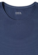 Lena T-Shirt - Sporty Denim Blue