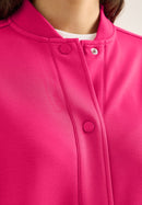 College Blouson Blazer - Beetroot Pink
