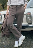 Tracey Silk Touch Trouser - Urban Taupe