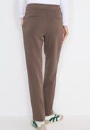 Tracey Silk Touch Trouser - Urban Taupe