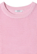 Structured Roundneck Knit - Light Blush Rose