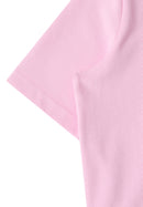 Short Sleeve Sweatshirt - Light Blush Rose