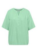 Printed Stripe Blouse - Juicy Lime