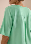 Printed Stripe Blouse - Juicy Lime