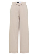Style Neele Melange Trousers - Cashmere Beige Melange