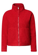 Teddy Jacket - Flame Red