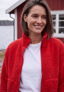 Teddy Jacket - Flame Red