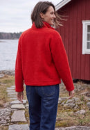 Teddy Jacket - Flame Red
